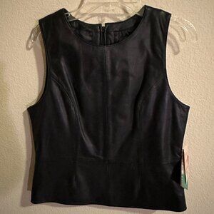 Wilsons Leather Women's Black Vest - New with tags - Small